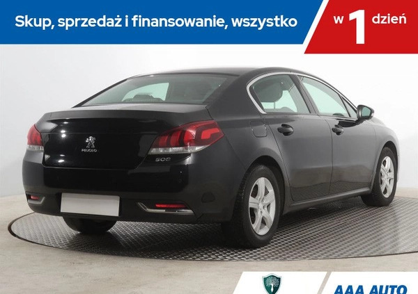 Peugeot 508 cena 49000 przebieg: 202630, rok produkcji 2015 z Sieradz małe 277